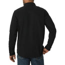 Men's Iconic Regular Fit Black Denim Snap Shirt