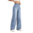 Women's High Rise Wide Leg Stretch Jeans