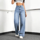 Women's High Rise Wide Leg Stretch Jeans