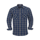 Men's Regular Fit Checkered Cotton Western Shirt
