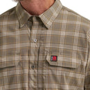 Men's Long Sleeve Technical All Season Plaid Shirt